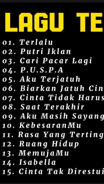 st12 setia band full album @MusicOnStudioID