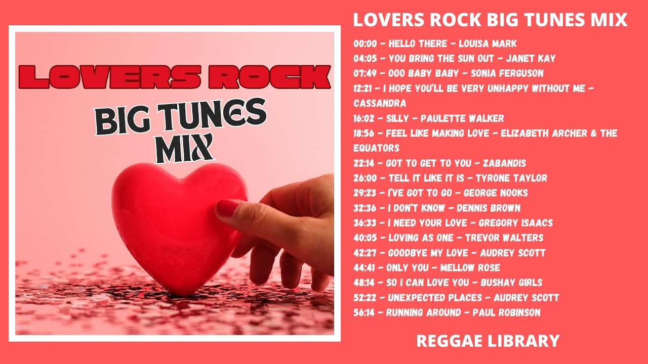 80's Reggae Lovers Rock Big Tunes Mix - Gregory Isaacs - Louisa Mark - Janet Kay - Dennis Brown