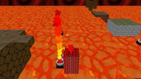 Mega Block Man 2 3D platformer game maker