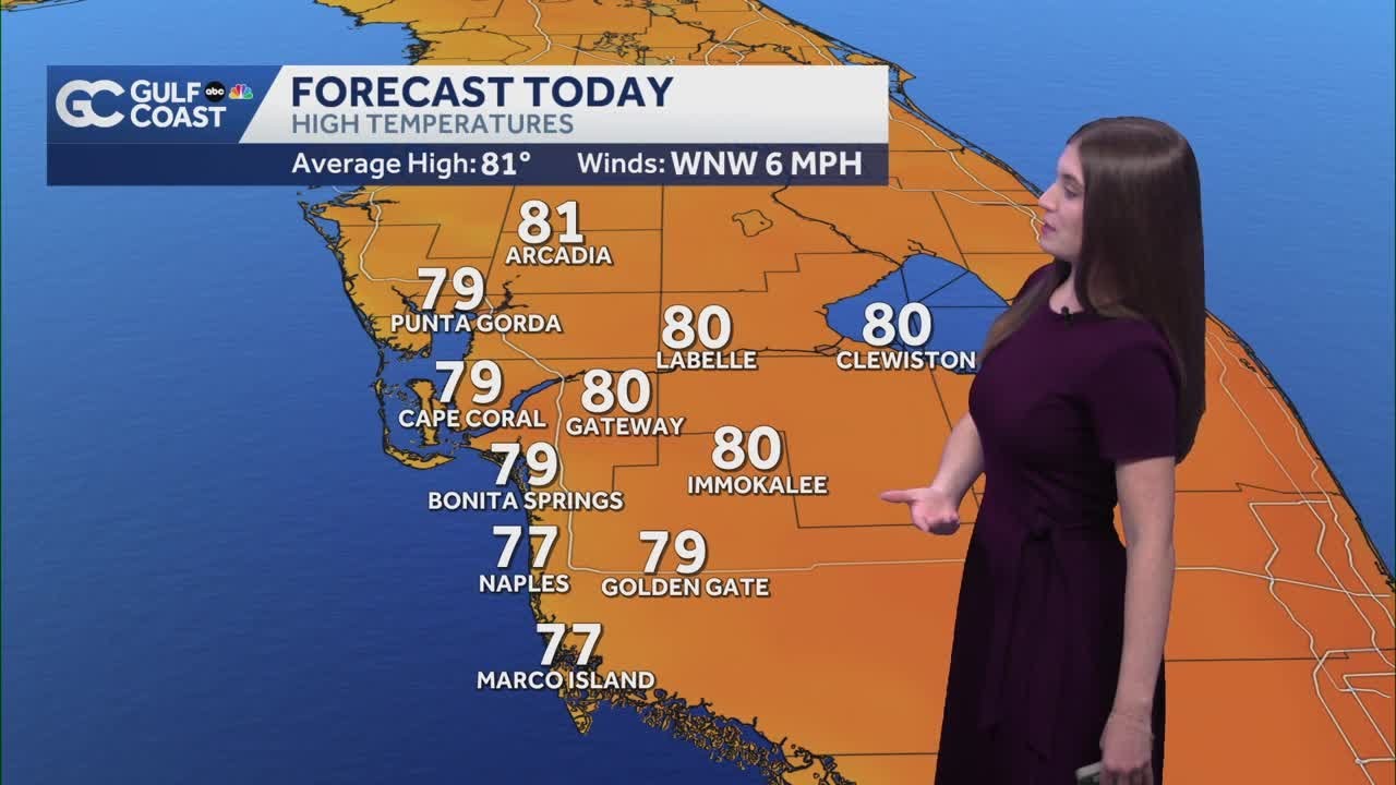 Another sunny and seasonable day for the Gulf Coast - YouTube