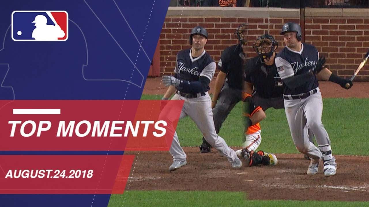 Top 10 Plays of the Day - 8/24/18