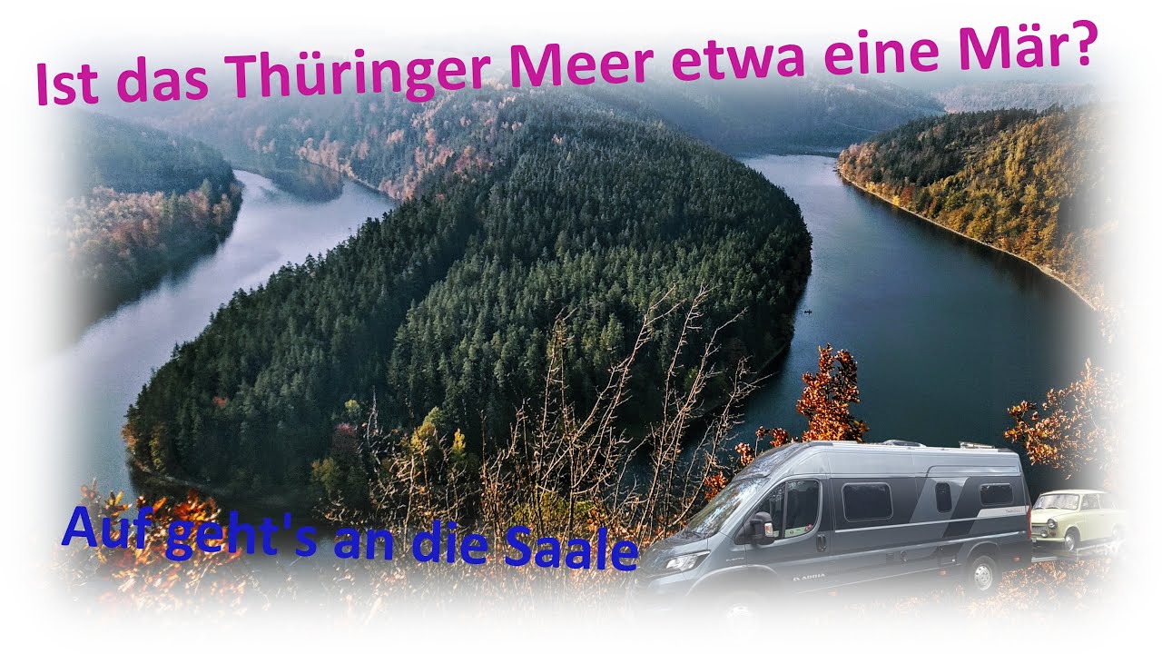 Mit dem Trabant 601 an das Thüringer Meer. Ich hoffe das Thüringer Meer ist keine Mär!
