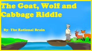 The goat, wolf and cabbage riddle. Brain teasers mind tricks screenshot 5