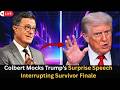 Trump Interrupts Survivor Finale 😂 | Hanukkah Explained | Colbert Roasts Mayor Adams