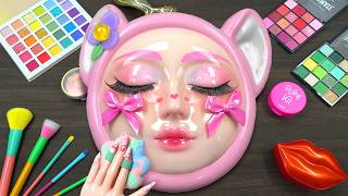 The Most Satisfying Watermelon Foundation Application Ever ASMR 🍉✨ screenshot 3