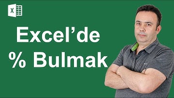 #Excel Excel yüzdelik değeri bulmak (Excel Yüzde Hesabı)- 452.video | Ömer BAĞCI