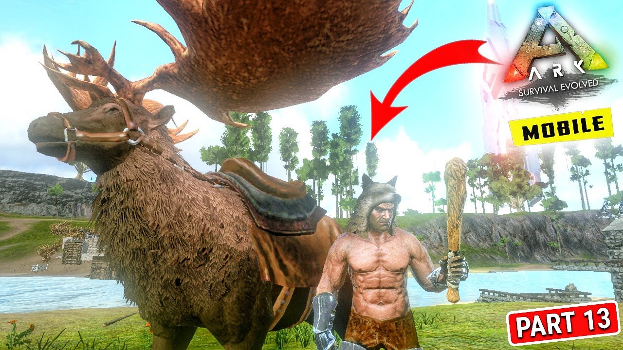 Ark Evolved Racing Taming Megaloceros For Race Event 🔥🔥🔥 : ARK Survival Evolved MOBILE ...