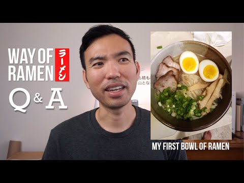 My first bowl of ramen? How did I learn Japanese? and more! Q&A Video