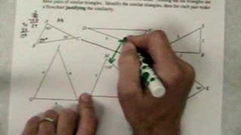 GC 3.2.5 Traingle Similarity Flowcharts