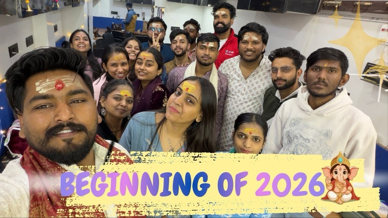  2026 New Year Day Start with Radha Rani & Rudra Abhishek 🙏 | Positive Beginning Vlog 