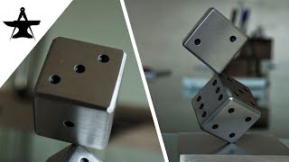 How to make aluminum floating game dice | Aluminum project DIY screenshot 2