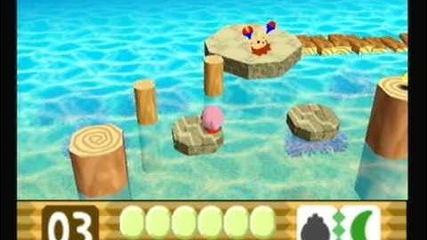 Kirby 64 The Crystal Shards Part 10 "THE BEACH!!!"