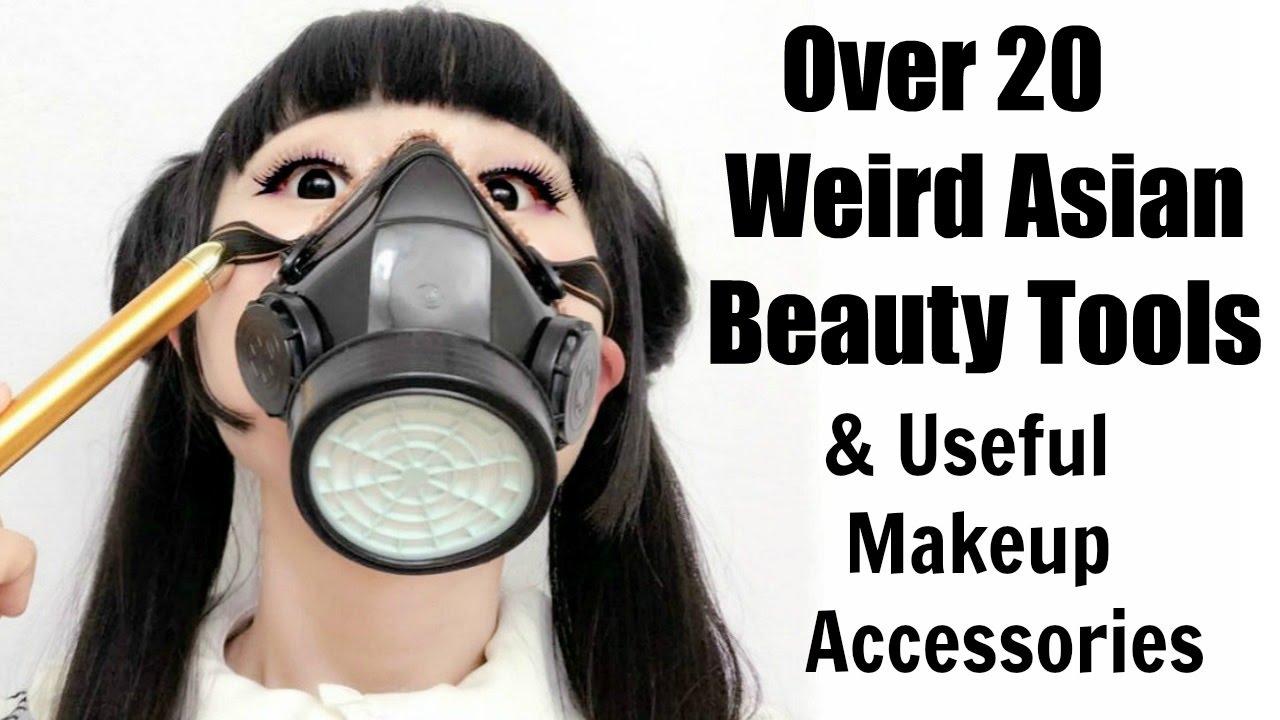 Over 20 Weird Asian Beauty Tools and Useful Makeup/Accessories