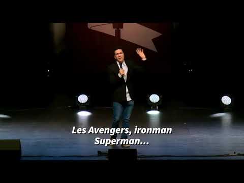 BATMAN AND A FRENCH SUPER HERO