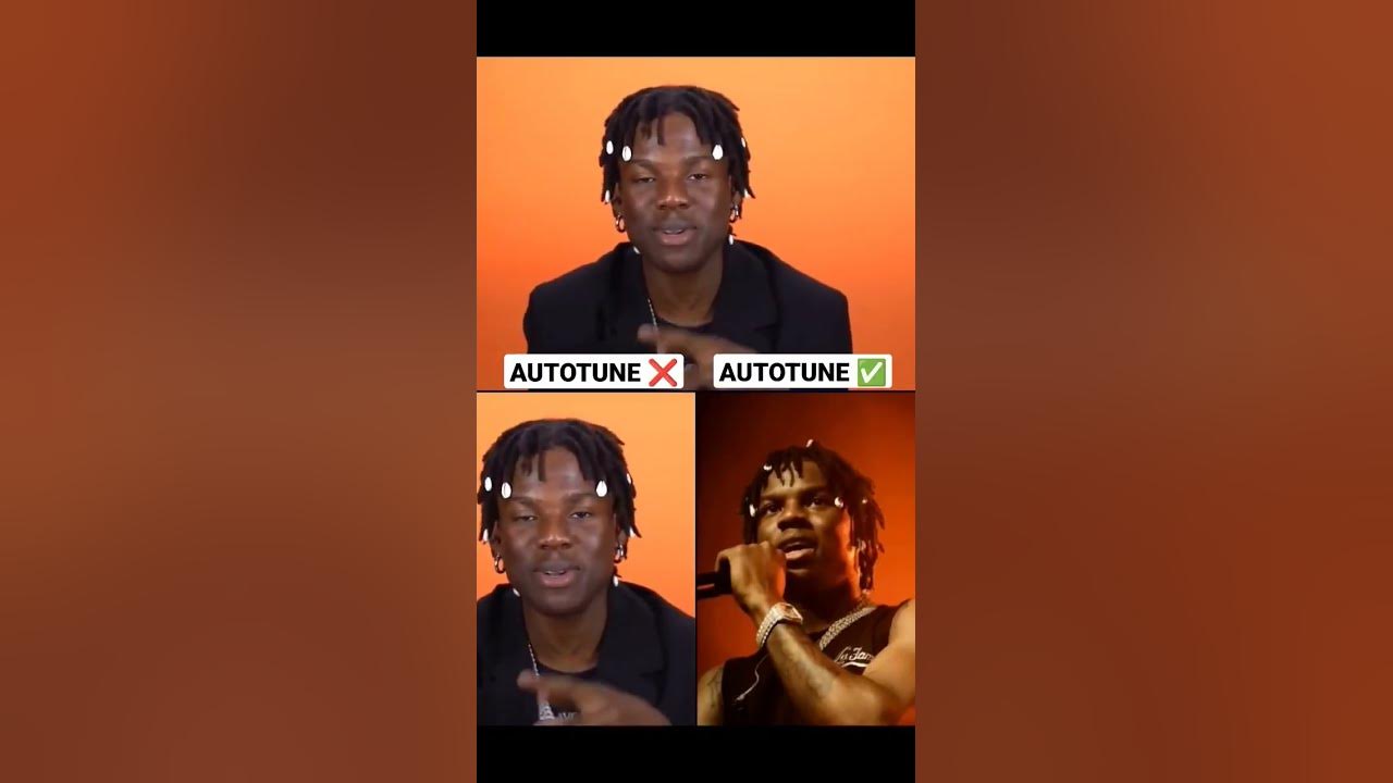 REMA - CALM DOWN without AUTOTUNE #shorts