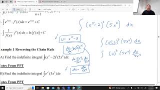 MAC2233 Chapter 5 Part 2 U Substitution