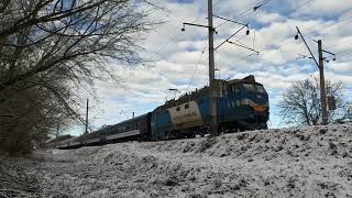 "АРХІВ. 2025" - Електровоз ЧС4-130 з поїздом №168 | #електровоз #чс4#поїзд#укрзалізниця