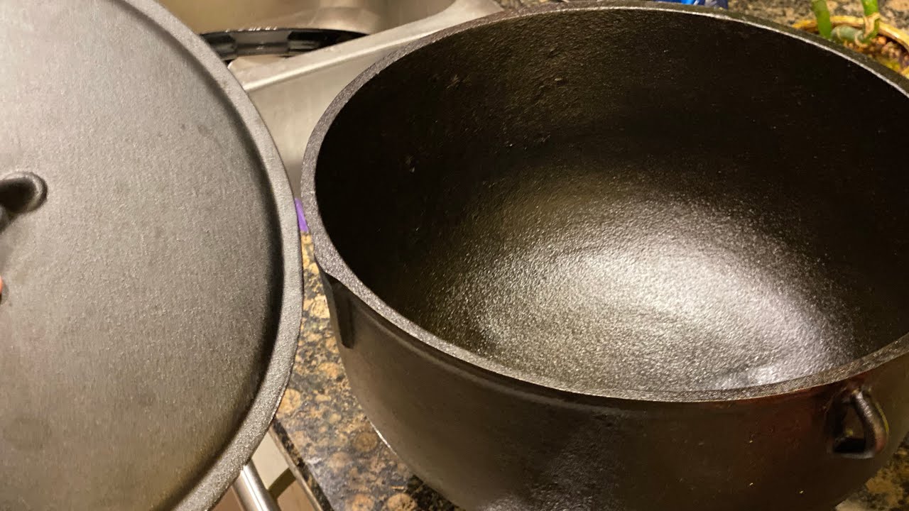 10 Gallon Cast Iron Jambalaya/Crackling's Pot