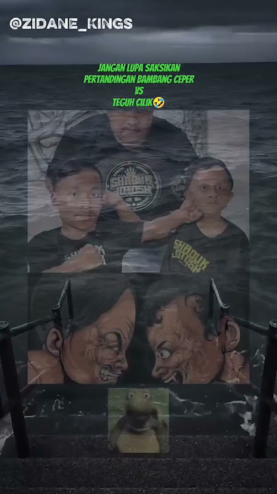 Bambang ceper Vs Teguh cilik juni nanti😁 #memes #video