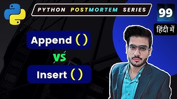 Python List Append vs Insert Level Up Your Python Skills with Pro List Techniques! #99