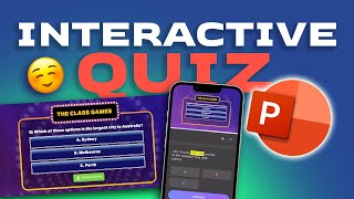 How to make an INTERACTIVE QUIZ in POWERPOINT 🤩 screenshot 2