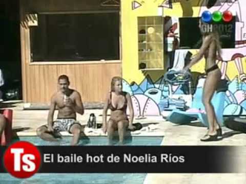 El baile hot de Noelia Ríos en GH2012