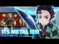 DAX REACTS to Demon Slayer Metal Cover - Thai Mcgrath (ft. Sam Matlack)