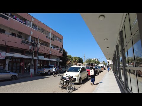 Walking In Silence Through Tete Mozambique African Urban Life 