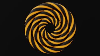 3d hypnotic orange illushion background 4K Loop Video | No Copyright Loop Video screenshot 3