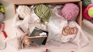 Crochet Masterclass kit contents