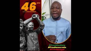 FREE ALIOU SANE#46ème jour de détention illégale et arbitraire #FreeAliouSané