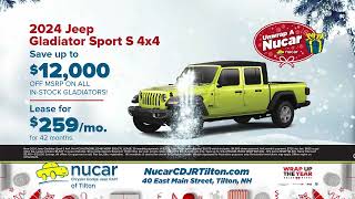 Unwrap a Nucar at Nucar CDJR of Tilton today!