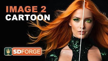 Stabiele diffusie van foto naar cartoon: eenvoudige stapsgewijze handleiding - Forge UI