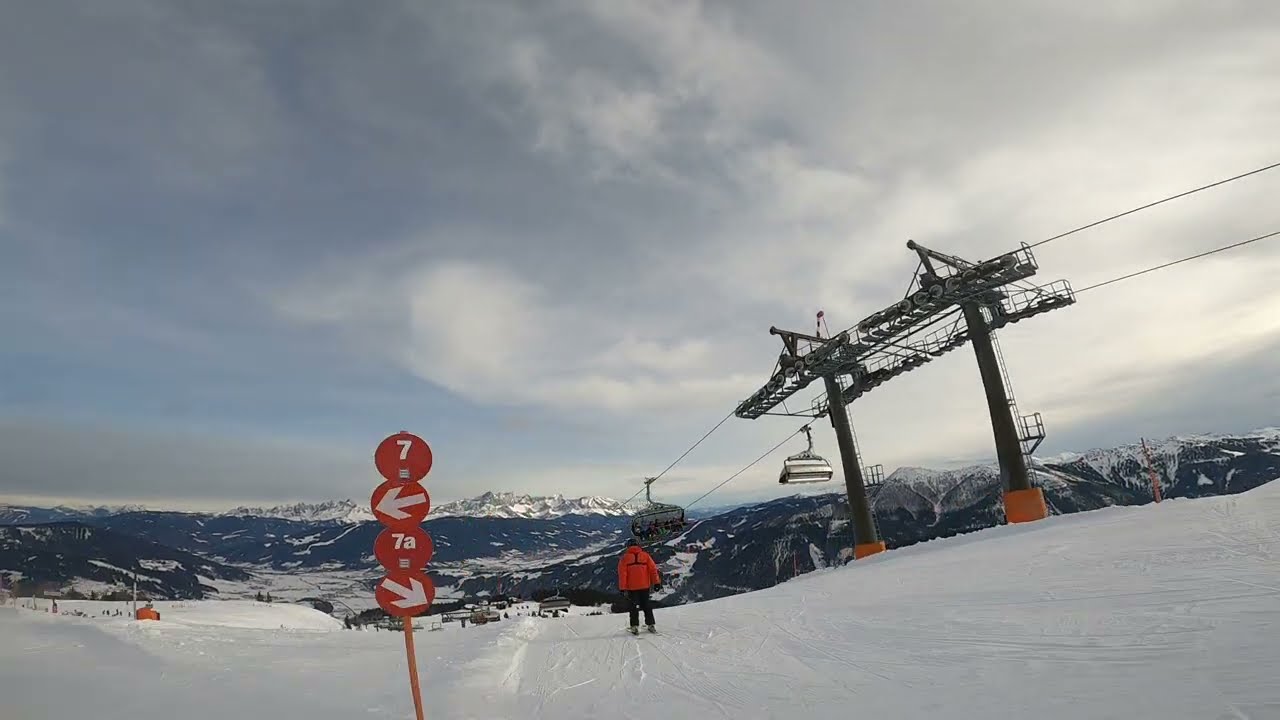 Flachau ski January 2024