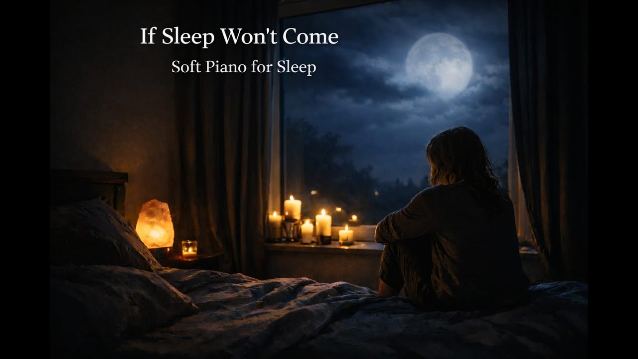 If Sleep Won’t Come | Soft Piano for Sleep