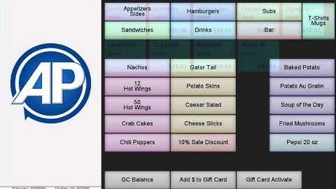 POS Instructional Video 09 - Save Load Change Orders (No Tables)