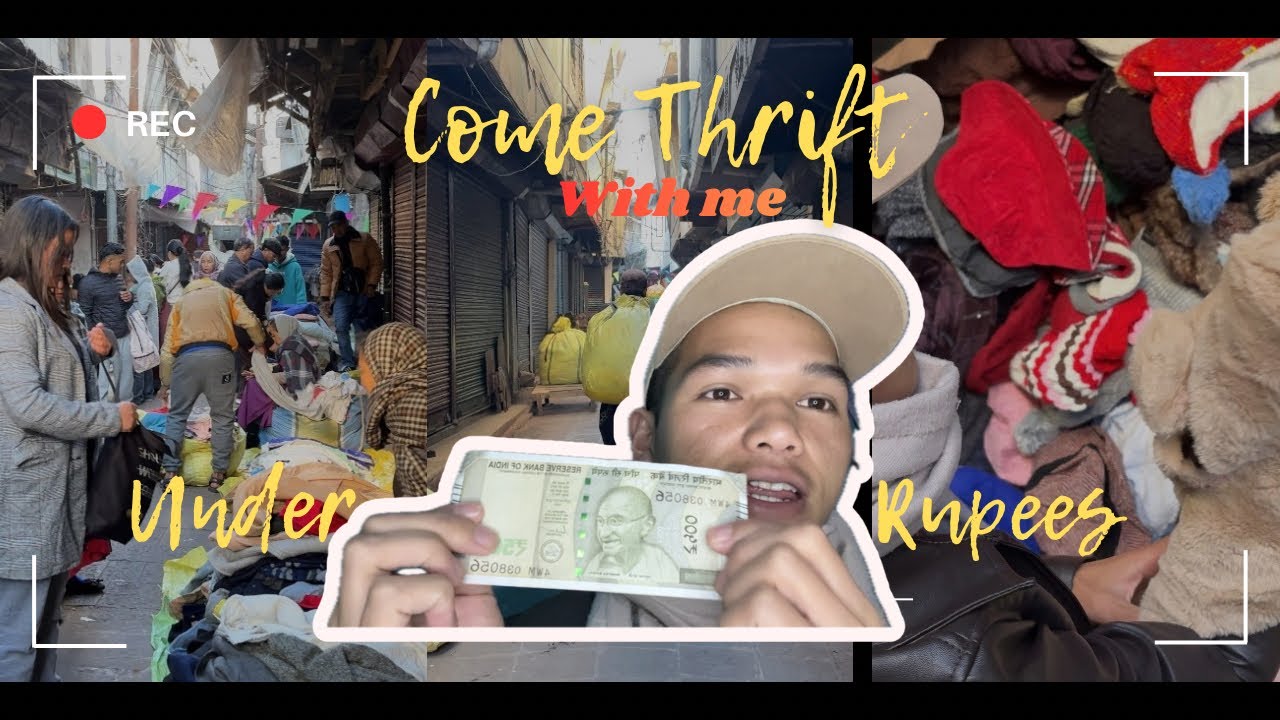 Exploring cheapest and chaotic Thrift Market in Shillong early in the morning 🛍️| Iewduh Shillong |