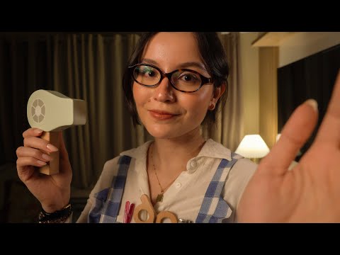 asmr | relaxando no melhor salão da cidade ⭐️💇🏻‍♀️ (roleplay, voz suave, atenção pessoal)