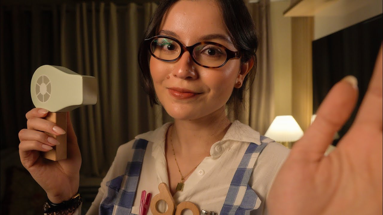 asmr | relaxando no melhor salão da cidade ⭐️💇🏻‍♀️ (roleplay, voz suave, atenção pessoal)