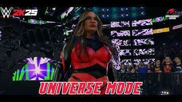 WWE 2K24 - Nia Jax & Tiffany Stratton vs Isla Dawn & Alba Fire (Universe Mode)