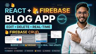 React Blog App Part 4 | Edit, Delete & Real-Time Blogs with Firebase | React CRUD Tutorial Update