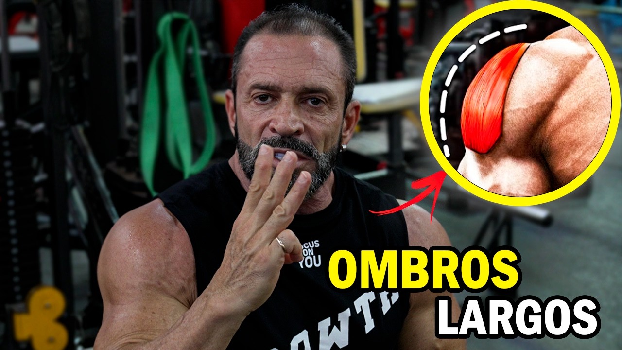 3 VARIAÇÕES PARA CRESCER  O OMBRO LATERAL / EXPERIMENTEM FAZER ISSO!