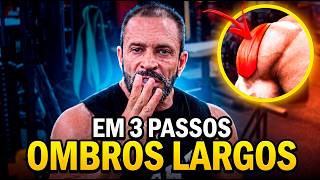 3 MELHORES EXERCÍCIOS  PARA DESENVOLVER  SEU  OMBRO LATERAL / FAÇAM ISSO!