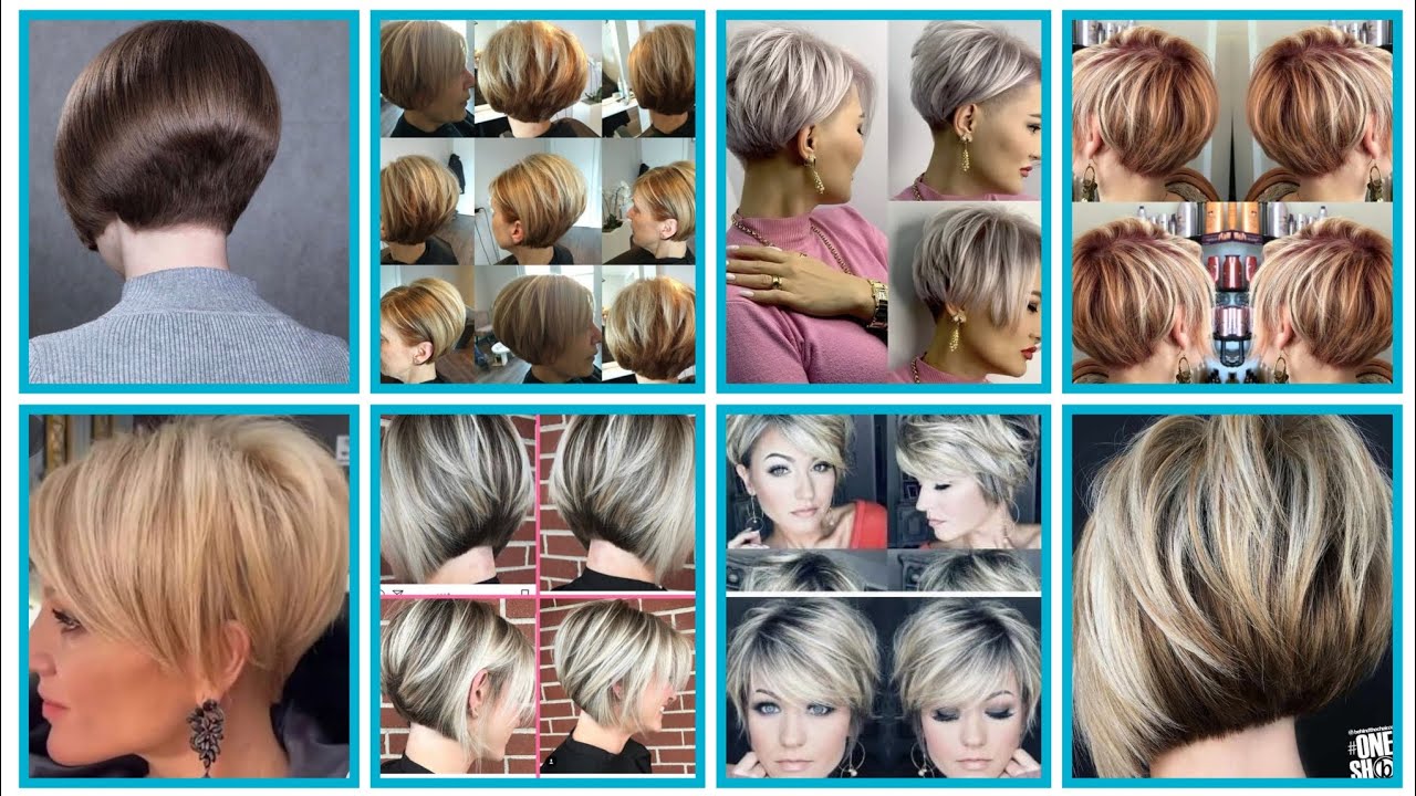 Модная и привлекательная короткая стрижка боб-пикси для женщин || Самые трендовые ❤️😍😍