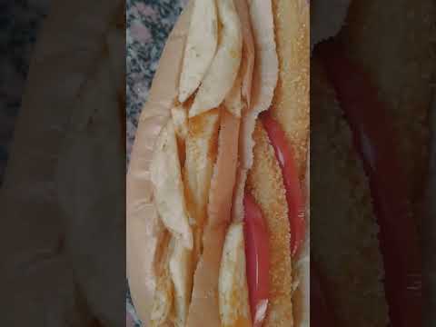 جرب الطعم الجامد سندوتش بانيه مقرمش بالبطاطس هيشبعك ويخليك ترجع تاني اكل بانيه بطاطس سندوتش