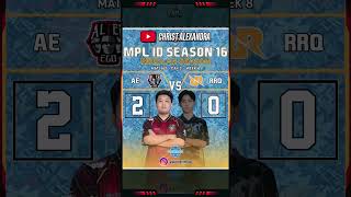Hasil Pertandingan Kedua Hari Ini, GGWP AE! #mplindonesia #mplids16 #mpl #mplid