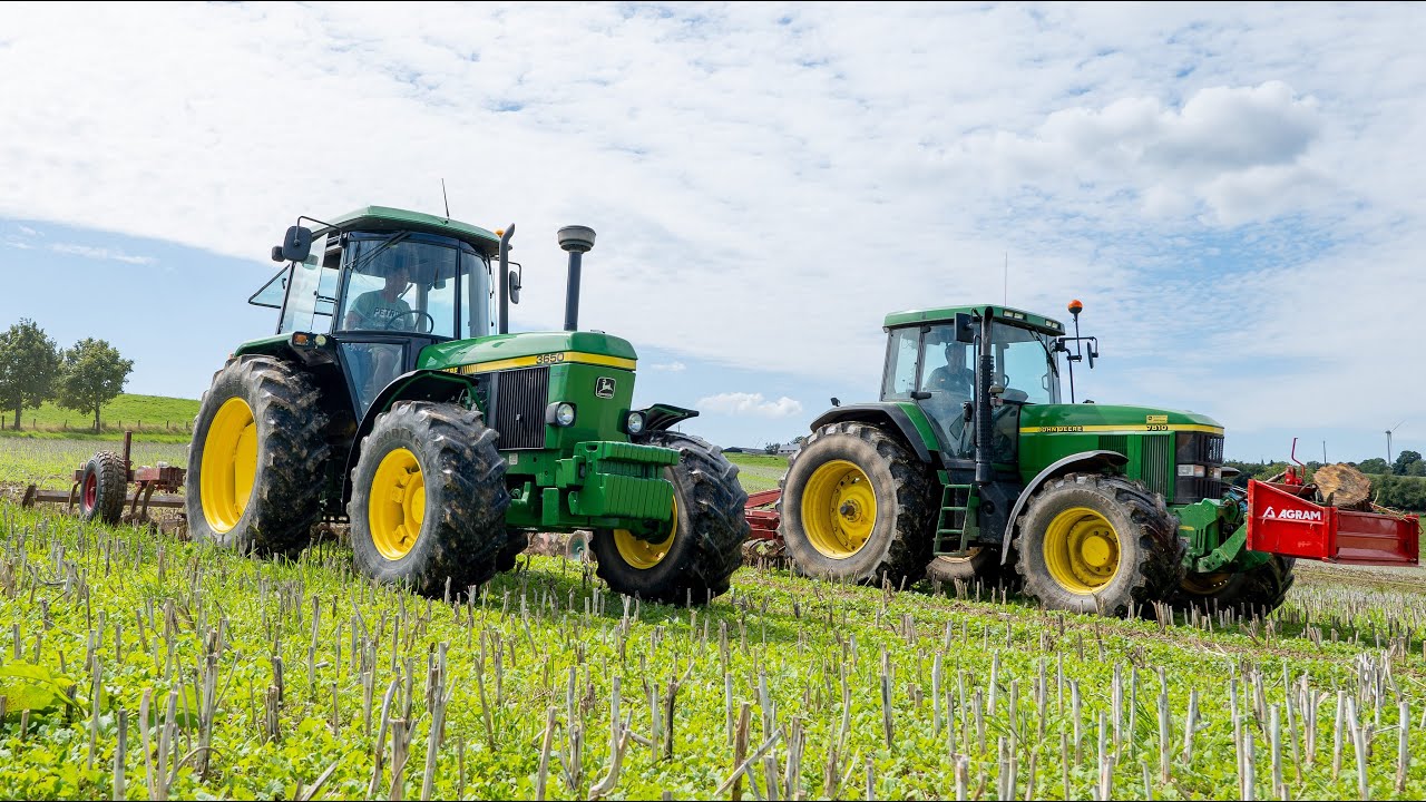Déchaumage | John Deere 3650 & 7810