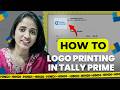 How to Print Logo in Tally Prime Step-by-Step (Full Setup Guide Hindi) | Invoice Logo Setting