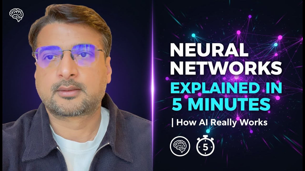 Neural Networks Explained in 5 Minutes | How AI Really Works | Part 1 # ...