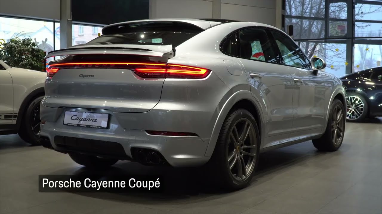 Porsche Cayenne Coupe у кольорі Dolomite Silver Metallic YouTube